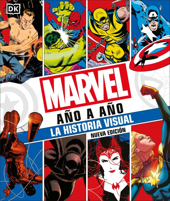 Hardback cover of Marvel año a año (Marvel Year By Year)