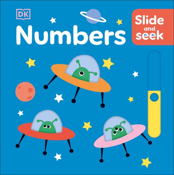 Slide and Seek Numbers Board book cover of Slide and Seek Numbers