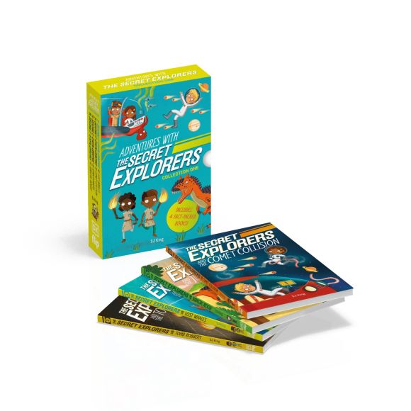 Adventures with The Secret Explorers: Collection One Slipcase cover of Adventures with The Secret Explorers: Collection One