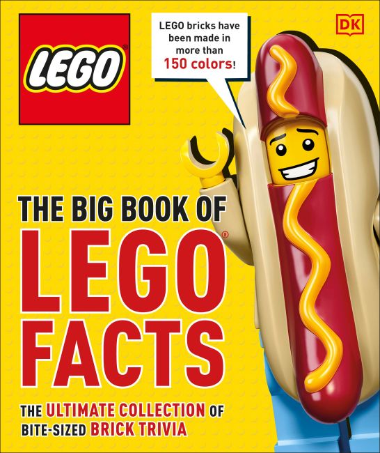 Hardback cover of The Big Book of LEGO Facts