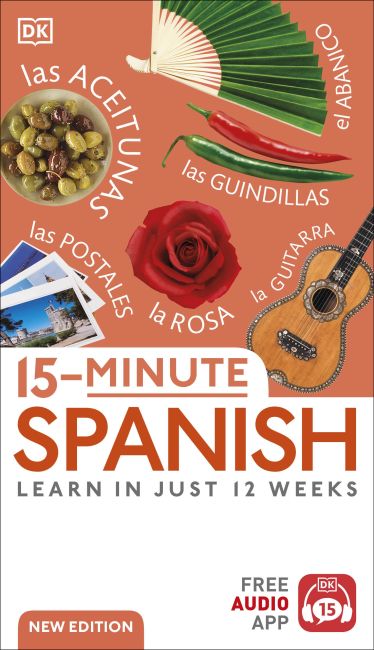Paperback cover of 15 Minute Spanish
