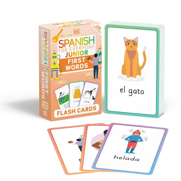 Spanish for Everyone Junior First Words Flash Cards undefined cover of Spanish for Everyone Junior First Words Flash Cards