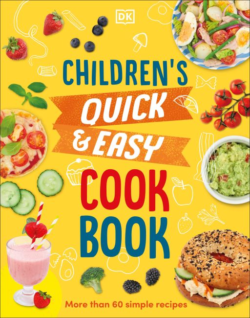 Hardback cover of Children's Quick & Easy Cookbook