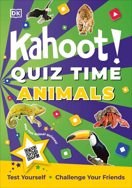 Paperback cover of Kahoot! Quiz Time Animals