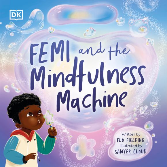 Hardback cover of Femi and The Mindfulness Machine