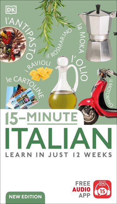 Paperback cover of 15 Minute Italian