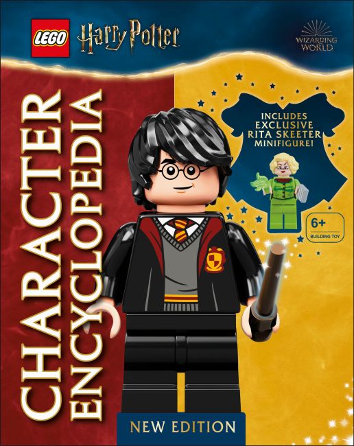 LEGO Harry Potter Character Encyclopedia New Edition Hardback cover of LEGO Harry Potter Character Encyclopedia New Edition