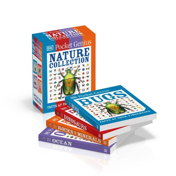 Pocket Genius Nature Collection Box Set Slipcase cover of Pocket Genius Nature Collection Box Set