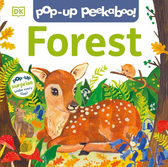 Board book cover of Pop-Up Peekaboo! Forest