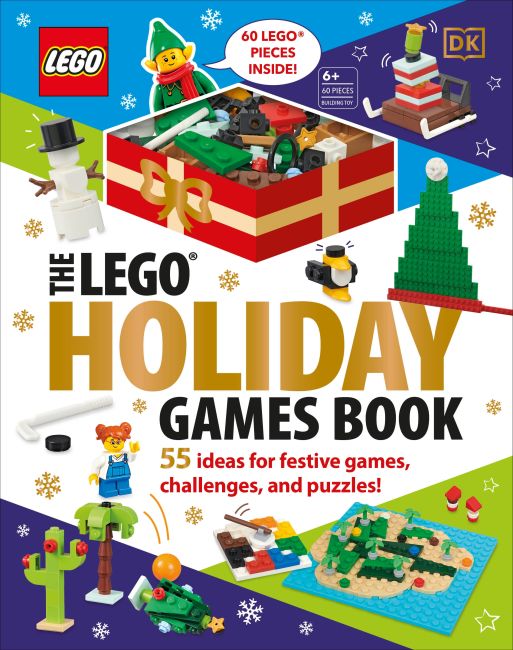 Hardback cover of The LEGO Holiday Games Book