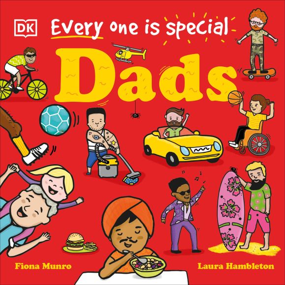 Board book cover of Every One is Special: Dads