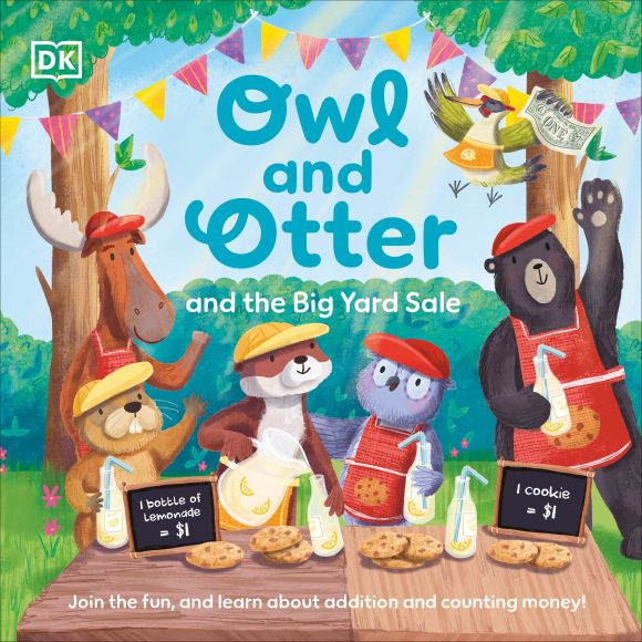 Paperback cover of Owl and Otter and the Big Yard Sale
