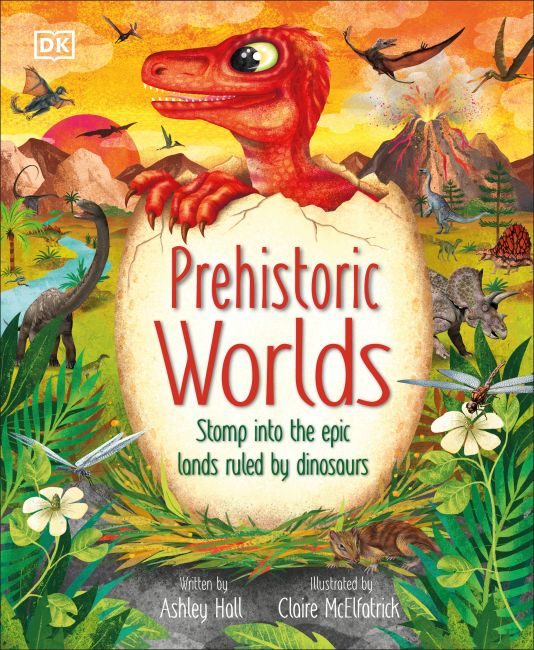 Prehistoric Worlds Hardback cover of Prehistoric Worlds