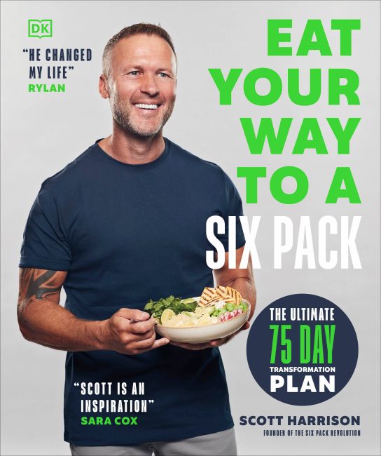 Paperback cover of Eat Your Way to a Six Pack