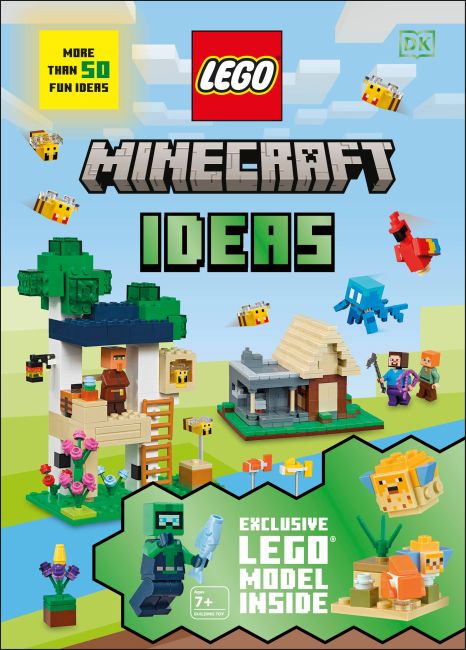 LEGO Minecraft Ideas Mixed media product cover of LEGO Minecraft Ideas