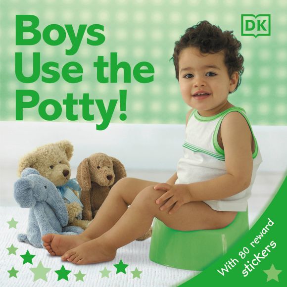Big Boys Use the Potty! Board book cover of Big Boys Use the Potty!