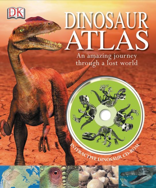 Hardback cover of Dinosaur Atlas