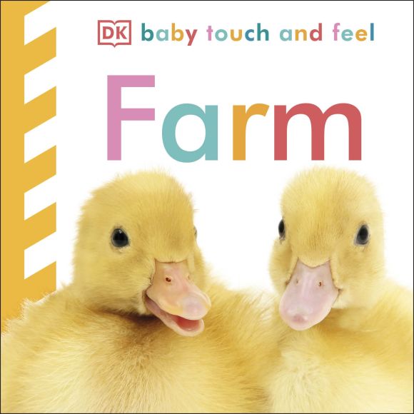 Board book cover of Baby Touch and Feel: Farm