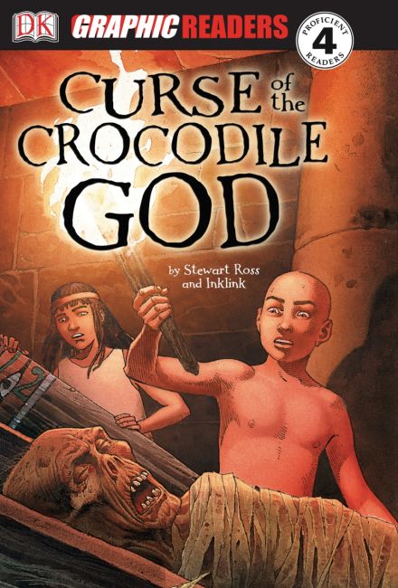 eBook cover of The Curse of the Crocodile God