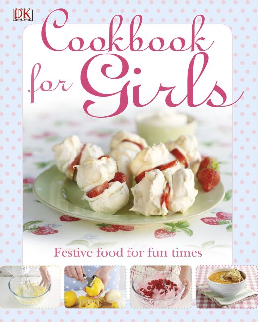 Hardback cover of The Cookbook for Girls