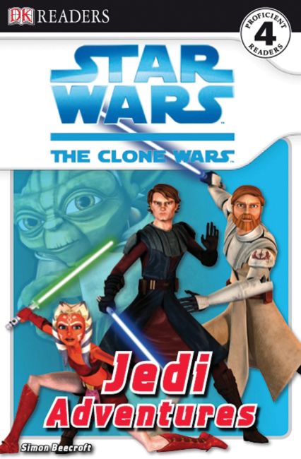 Paperback cover of DK Readers L4: Star Wars: The Clone Wars: Jedi Adventures