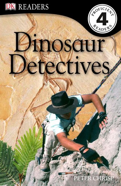 Paperback cover of DK Readers L4: Dinosaur Detectives