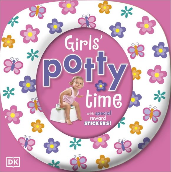 Board book cover of Girls' Potty Time