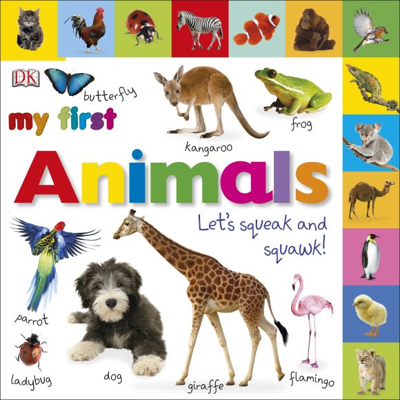 Board book cover of Tabbed Board Books: My First Animals