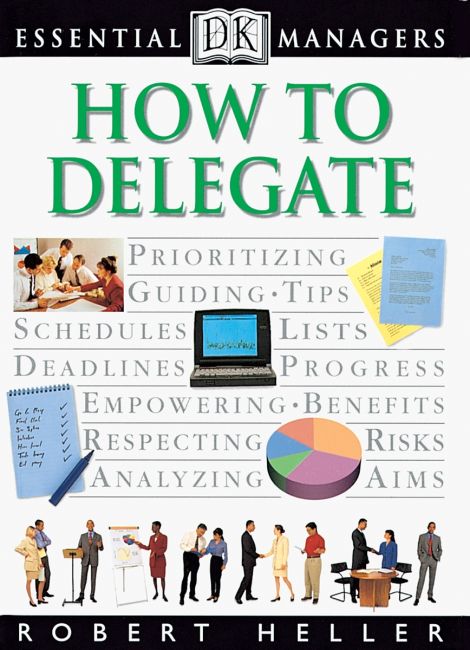 eBook cover of DK Essential Managers: How to Delegate