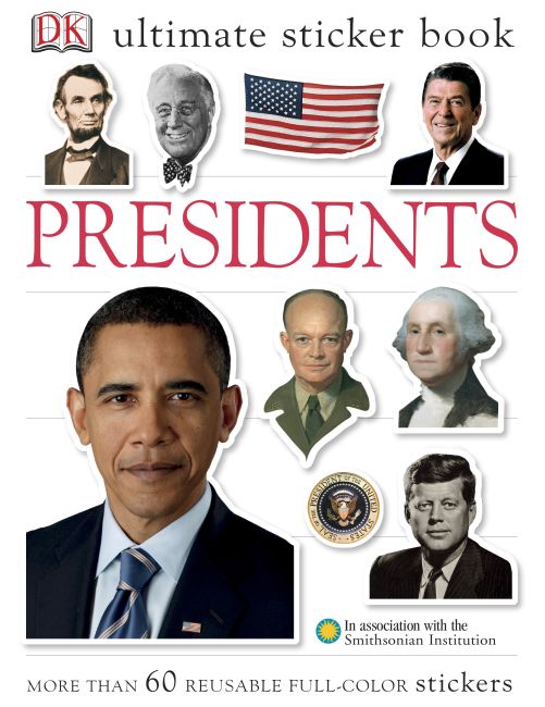 Paperback cover of Ultimate Sticker Book: Presidents