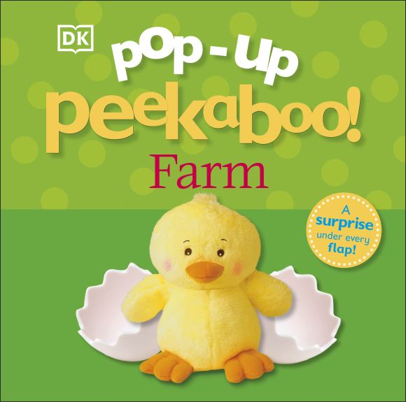 Board book cover of Pop-Up Peekaboo! Farm