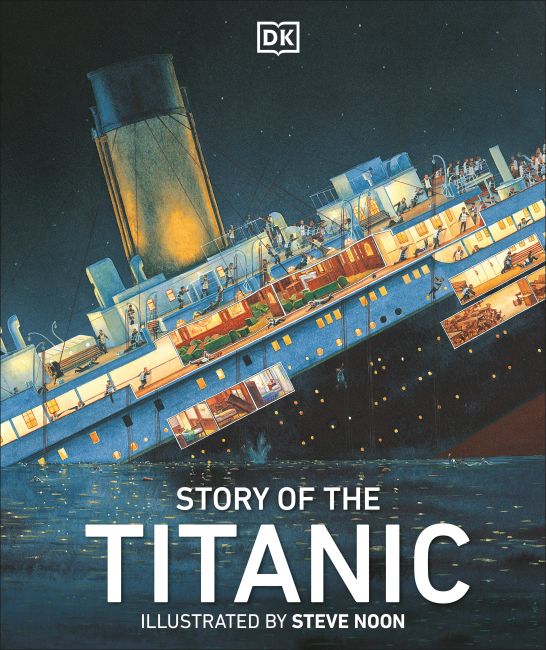 Story of the Titanic Hardback cover of Story of the Titanic