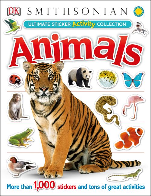 Paperback cover of Ultimate Sticker Activity Collection: Animals