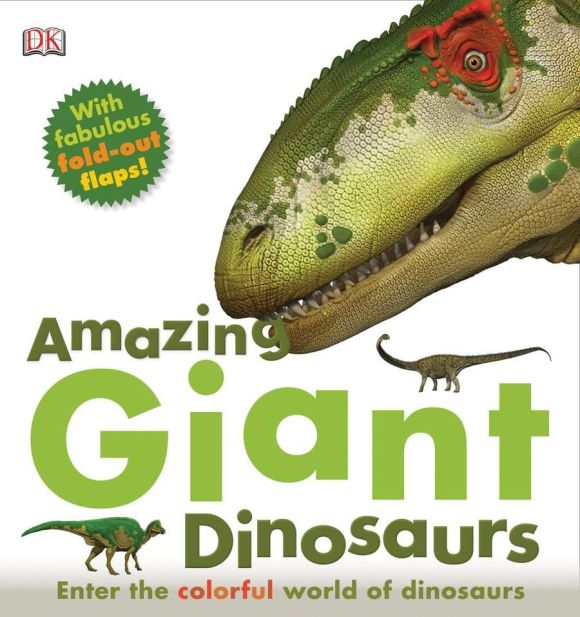 Hardback cover of Amazing Giant Dinosaurs