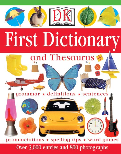 Hardback cover of DK First Dictionary