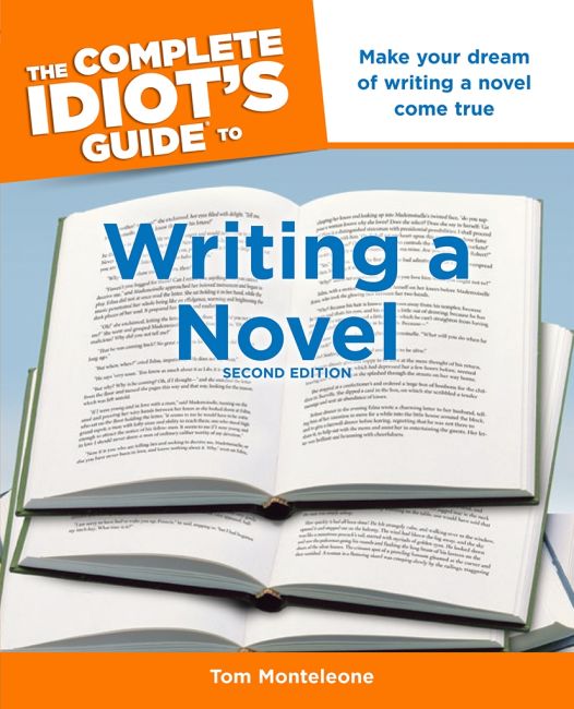 eBook cover of The Complete Idiot's Guide to Writing a Novel, 2nd Edition