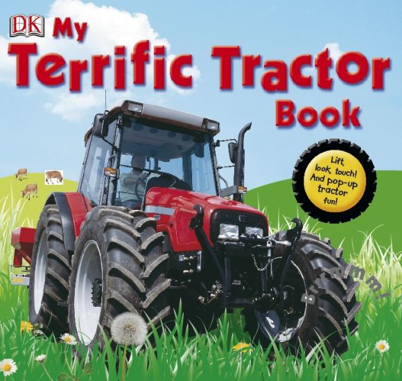 Hardback cover of My Terrific Tractor Book