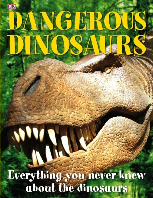 eBook cover of Dangerous Dinosaurs