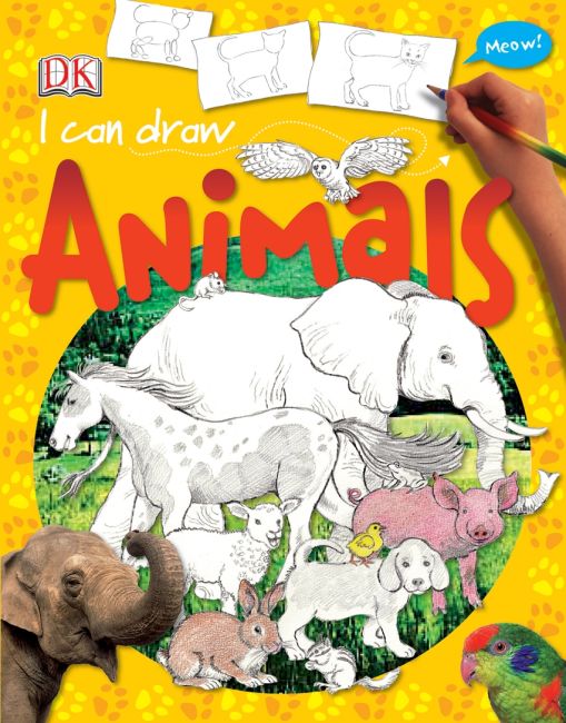 eBook cover of I Can Draw Animals