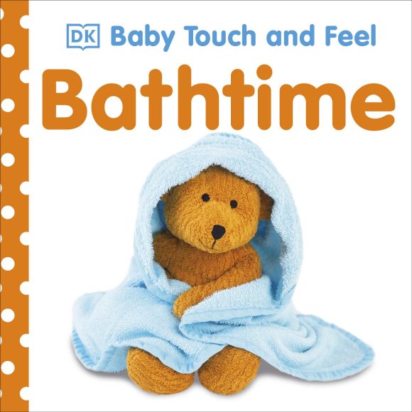 Board book cover of Baby Touch and Feel Bathtime