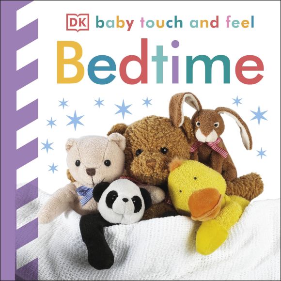 Board book cover of Baby Touch and Feel Bedtime