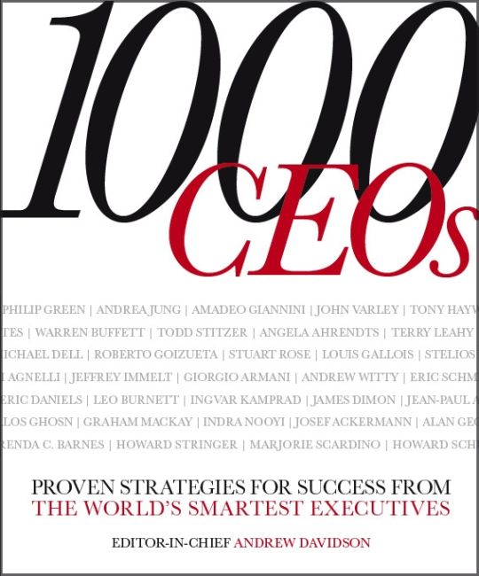 eBook cover of 1000 CEOs