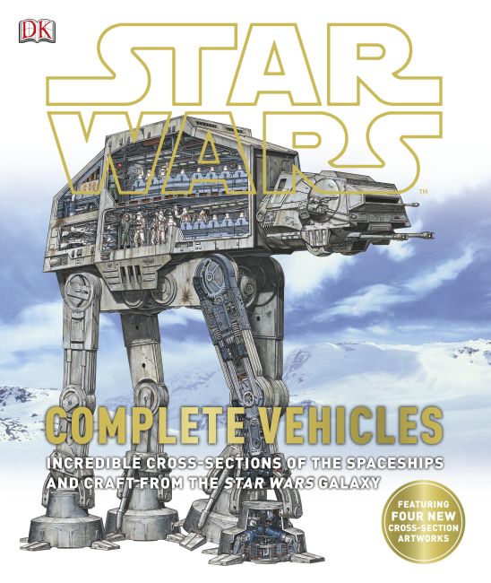 Hardback cover of Star Wars Complete Vehicles