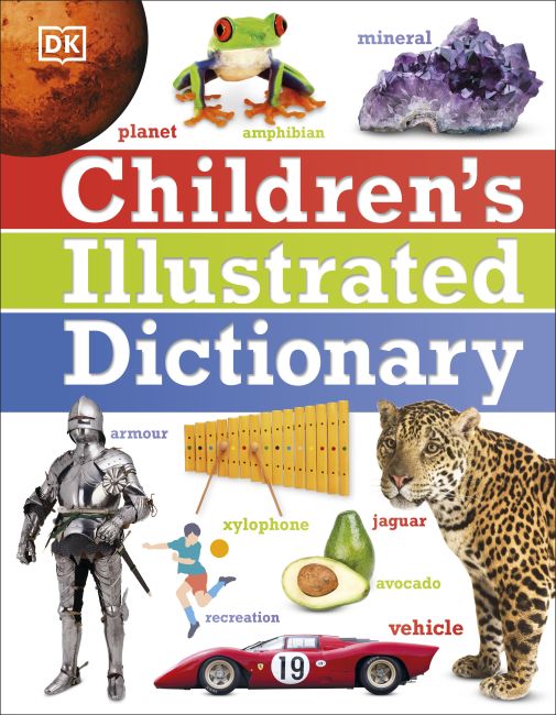 Hardback cover of Children's Illustrated Dictionary