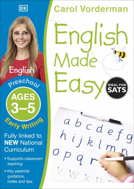 Paperback cover of English Made Easy Early Writing Ages 3-5 Preschool