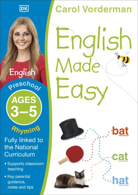 Paperback cover of English Made Easy Rhyming Ages 3-5 Preschool