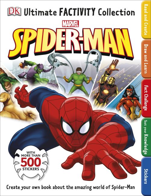 Paperback cover of Marvel Spider-Man Ultimate Factivity Collection