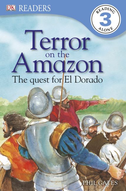 eBook cover of Terror on the Amazon - The Quest for El Dorado