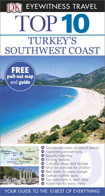 Paperback cover of DK Top 10 Turkey's Southwest Coast