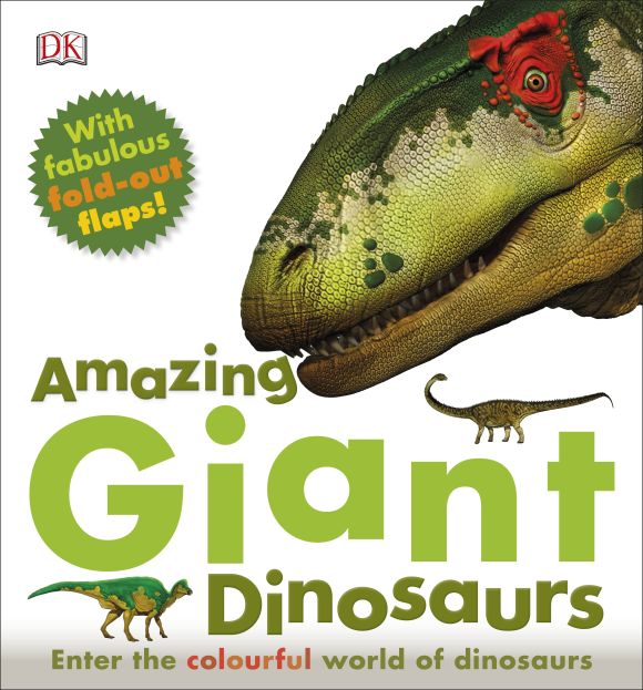 Hardback cover of Amazing Giant Dinosaurs